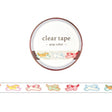 Clear tape 7 mm - Pop icon - Dog - 1 - Mind Wave - Tidformera