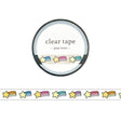 Clear tape 7 mm - Pop icon - Star - 1 - Mind Wave - Tidformera
