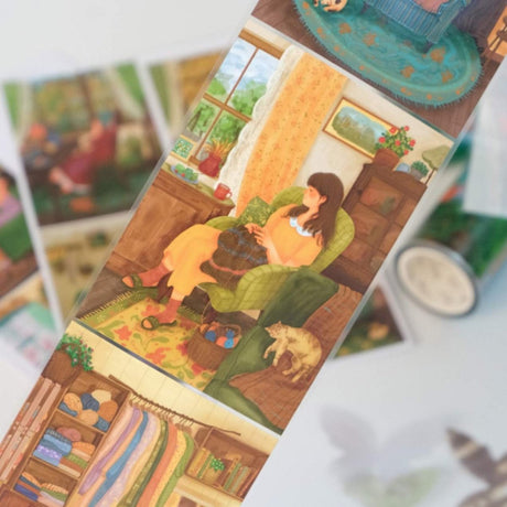 Clear Tape - Fleeting Moments - 73 mm - 4 - Washi Tape Shop - Tidformera