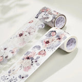 Clear Tape Frostbloom Wide - 70 mm - 7 - Washi Tape Shop - Tidformera
