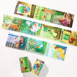 Clear Tape - Garden Daydreams - 73 mm - 2 - Washi Tape Shop - Tidformera