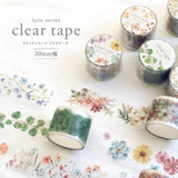 Clear tape Lyric Flower 1 - 3 - Mind Wave - Tidformera
