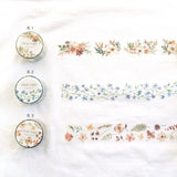 Clear tape Lyric Flowers 2 - 2 - Mind Wave - Tidformera