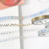 Clear tape Ribbon 5 mm - 5 - BGM - Tidformera