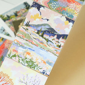 Clear Tape - Spring Canvas - 75 mm - 1 - Washi Tape Shop - Tidformera