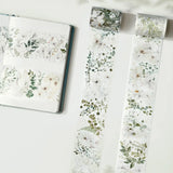 Clear tape Vanilla Mint Wide PET Tape - 60 mm - 2 - Washi Tape Shop - Tidformera