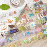 Clear tape Window scenery - 4 - BGM - Tidformera