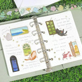 Clear tape Window scenery - 3 - BGM - Tidformera