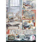 Creative Pad 9 - pack - An artist journey - 1 - Ciao Bella - Tidformera