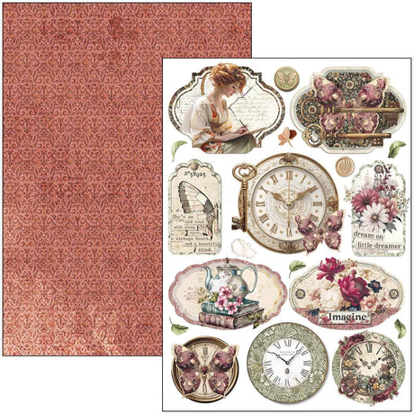 Creative Pad 9 - pack - Book Lovers - 7 - Ciao Bella - Tidformera