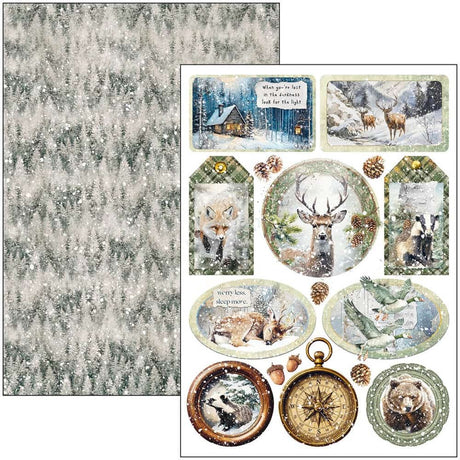 Creative Pad 9 - pack - Forest Tales - 8 - Ciao Bella - Tidformera