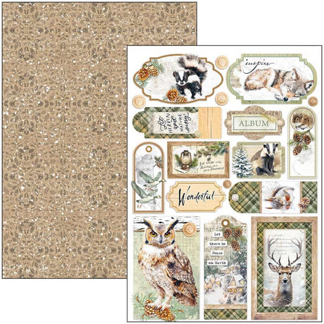 Creative Pad 9 - pack - Forest Tales - 6 - Ciao Bella - Tidformera