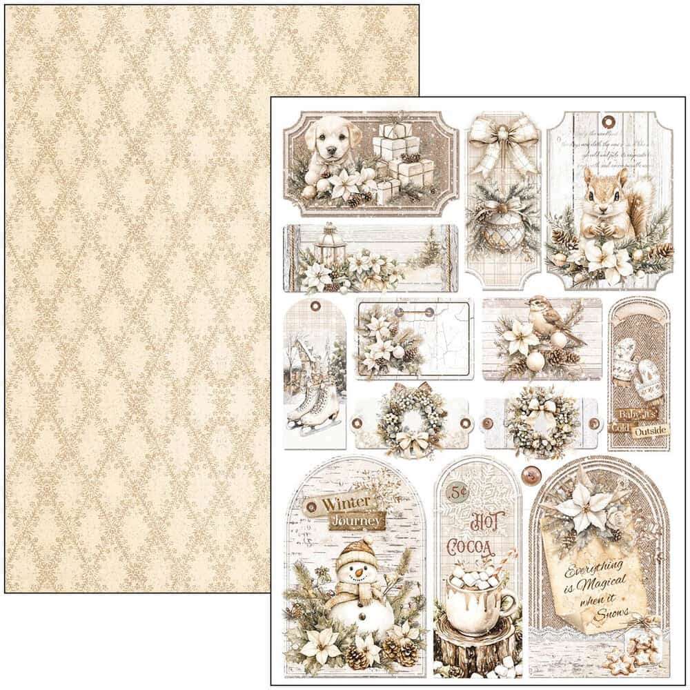 Creative Pad 9 - pack - Winter season - 4 - Ciao Bella - Tidformera