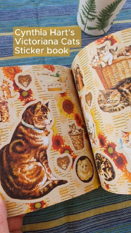 Cynthia Hart's Victoriana Cats: The Sticker Book - 2 - Other - Tidformera
