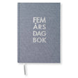 Dagböcker Paperstyle - Denim 5 - år från Paperstyle - Blå dagbok - Tidformera