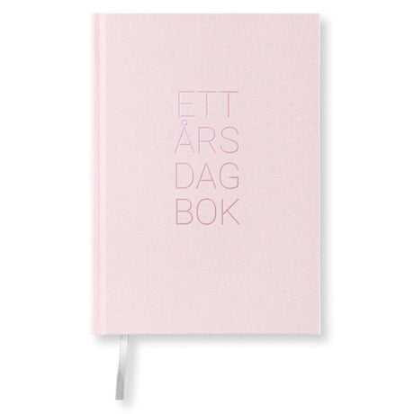 Dagböcker Paperstyle - Dusty Rose 1 - år från Paperstyle - Rosa dagbok - Tidformera