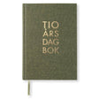 Dagböcker Paperstyle - Khaki Green 10 - år från Paperstyle - Grön dagbok - Tidformera