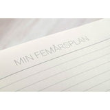 Dagböcker Paperstyle - Tearose, 5 - år - 5 - Paperstyle - Tidformera