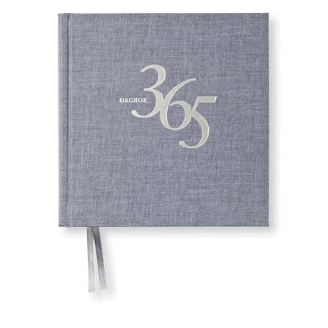 Dagbok 365 dagar Denim från Paperstyle - Blå dagbok - Tidformera