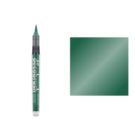 Decobrush - Metallic - Green - 2 - Karin - Tidformera