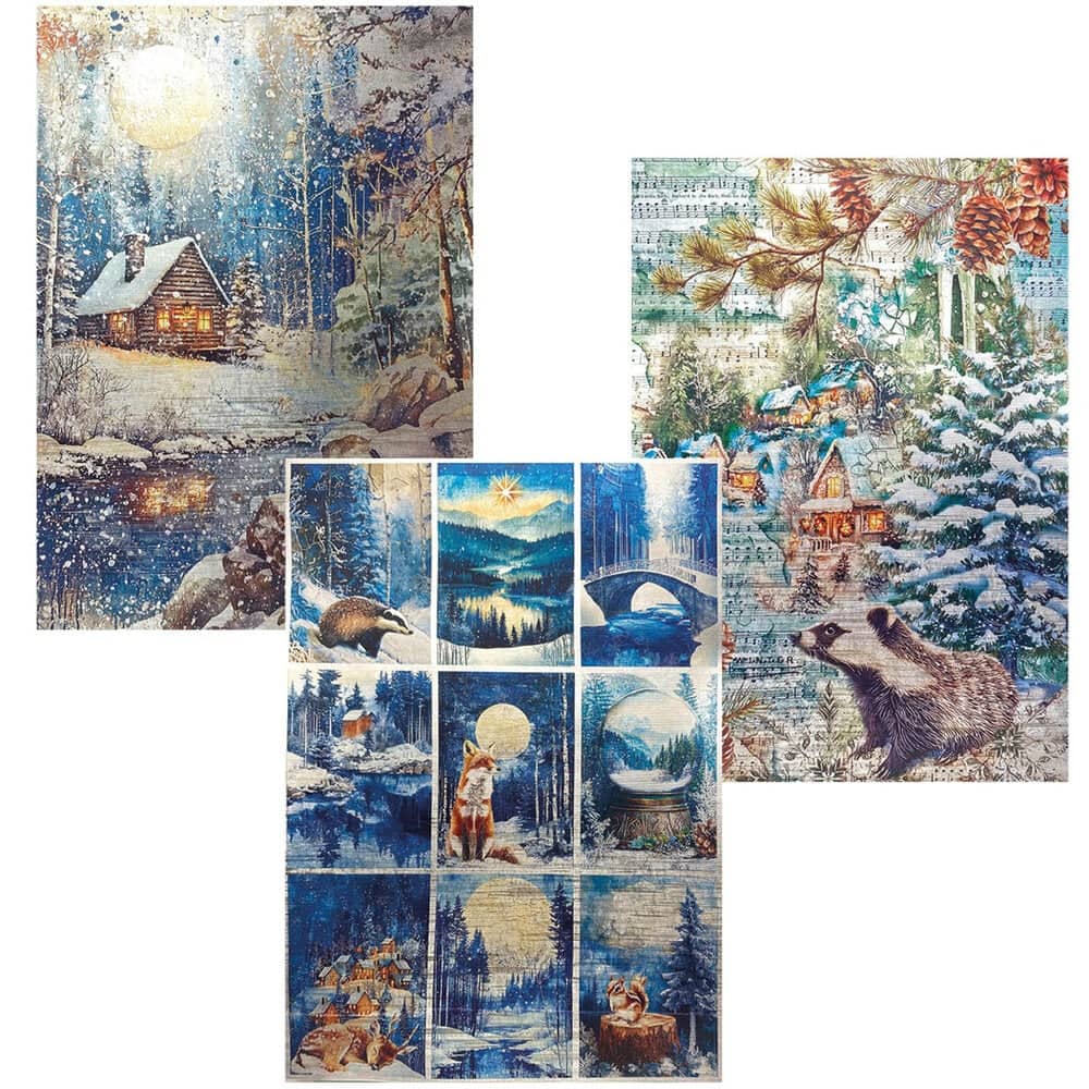 Deluxe & Vellum Dual pack A4 - 6 - pack Forest Tales - 2 - Ciao Bella - Tidformera