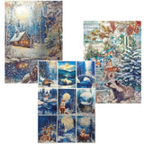 Deluxe & Vellum Dual pack A4 - 6 - pack Forest Tales - 2 - Ciao Bella - Tidformera