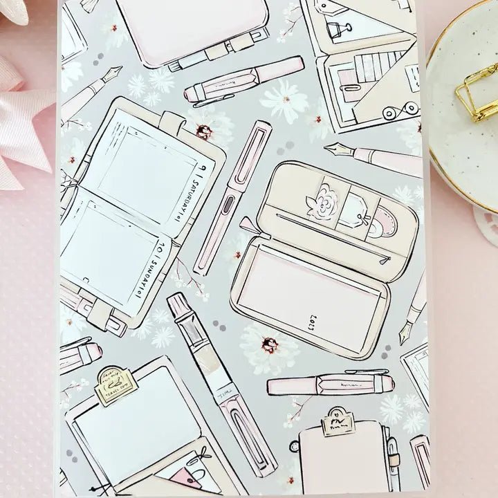 Demopärm Sticker Storage - Doodles - 1 - Hello Petite Paper - Tidformera