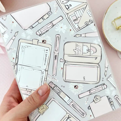 Demopärm Sticker Storage - Doodles - 4 - Hello Petite Paper - Tidformera