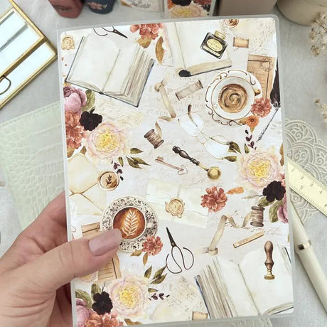 Demopärm Sticker Storage - One More Chapter (Pattern) - 1 - Hello Petite Paper - Tidformera