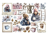 Die cuts Dewdrops Ephemera - 2 - Stamperia - Tidformera