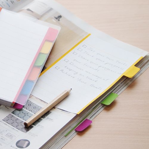 Divider notes Indexflik - Vit - 3 - Stick'n - Tidformera