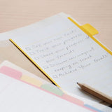 Divider notes Indexflik - Vit - 4 - Stick'n - Tidformera