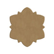 Dot Painting - Mdf - skiva - 10 cm - Anemone - 1 - Aladine - Tidformera