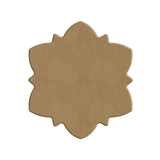 Dot Painting - Mdf - skiva - 10 cm - Anemone - 1 - Aladine - Tidformera