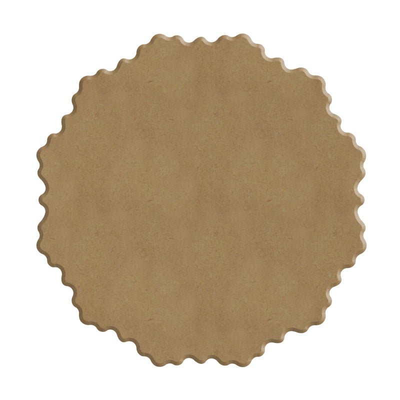 Dot Painting - Mdf - skiva och stencil - 10 cm - Napperon - 3 - Aladine - Tidformera