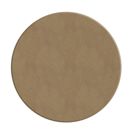 Dot Painting - Mdf - skiva och stencil - 10 cm - Rond - 3 - Aladine - Tidformera