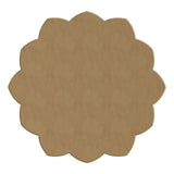 Dot Painting - Mdf - skiva och stencil - 20 cm - Pivoine - 3 - Aladine - Tidformera
