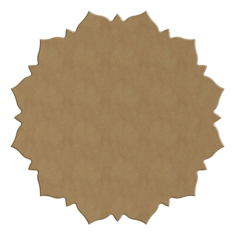 Dot Painting - Mdf - skiva och stencil - 20 cm - Soleil - 3 - Aladine - Tidformera
