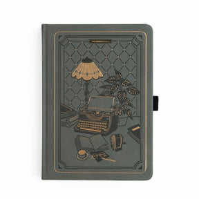 Dotted Notebook - A5 - 128 s - The Writer's Desk - 1 - Archer & Olive - Tidformera
