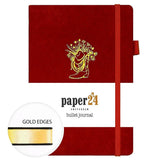 Dotted Notebook A5 160 GSM Flower boot - 1 - Paper24 - Tidformera
