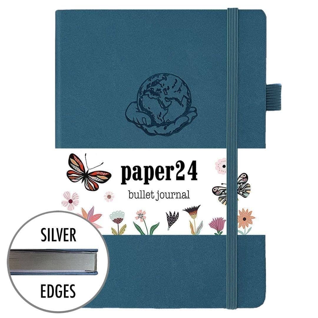 Dotted Notebook A5 160 GSM Globe - 1 - Paper24 - Tidformera