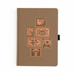 Dotted Notebook - A5 - 192 s - Stamp Collector - 1 - Archer & Olive - Tidformera