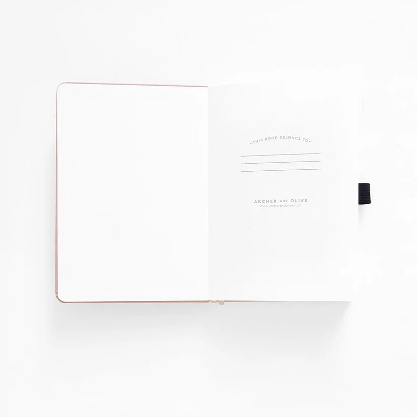 Dotted Notebook - A5 - 192 s - The Writer's Desk - 7 - Archer & Olive - Tidformera