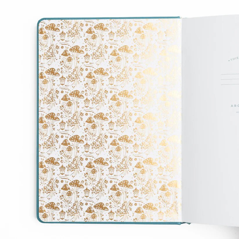 Dotted Notebook - A5 - Fairy House - 2 - Archer & Olive - Tidformera