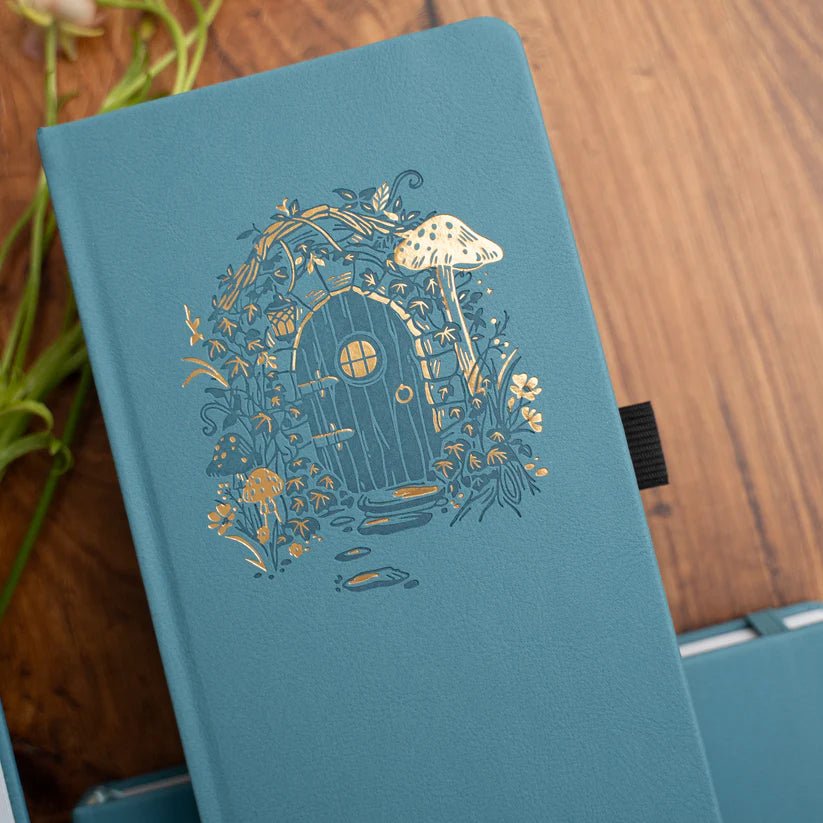 Dotted Notebook - A5 - Fairy House - 3 - Archer & Olive - Tidformera