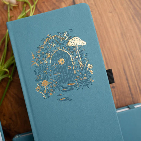 Dotted Notebook - A5 - Fairy House - 3 - Archer & Olive - Tidformera