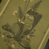 Dotted Notebook - A5 - Literary Frog - 2 - Archer & Olive - Tidformera