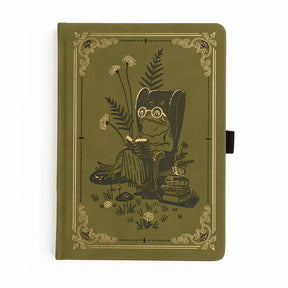 Dotted Notebook - A5 - Literary Frog - 1 - Archer & Olive - Tidformera
