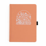 Dotted Notebook - A5 - Wildflowers Framed - 1 - Archer & Olive - Tidformera