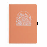 Dotted Notebook - B5 - Wildflowers Framed - 1 - Archer & Olive - Tidformera